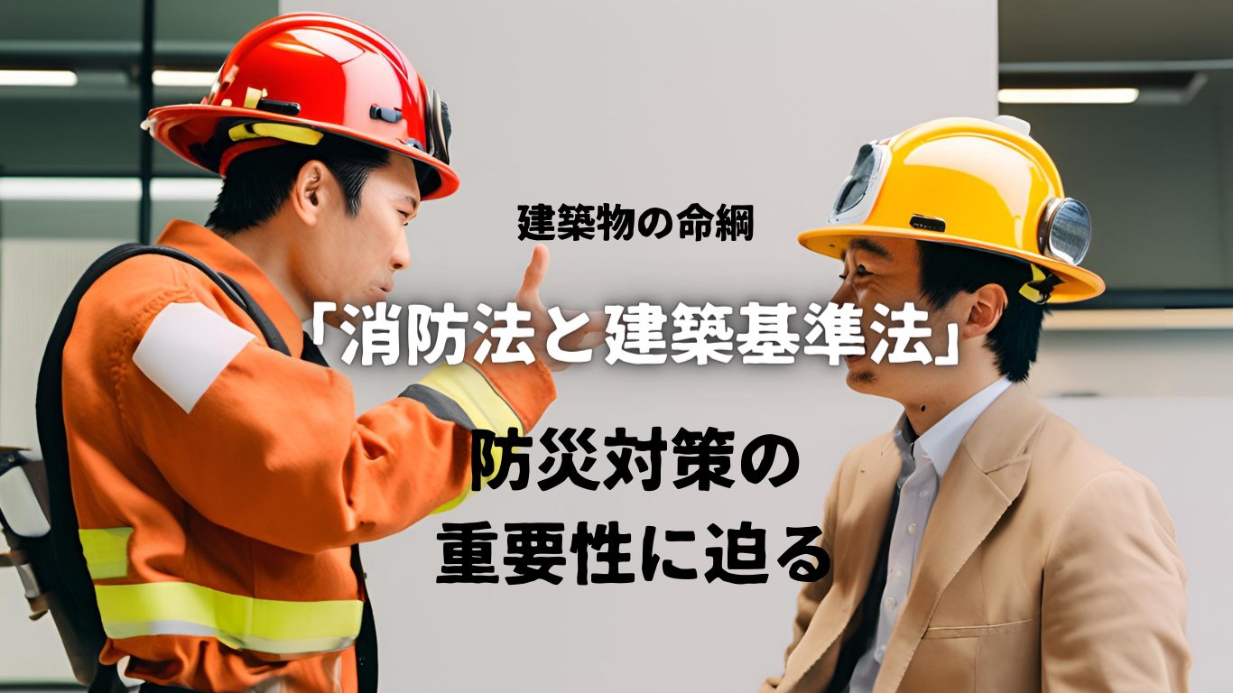 建築物の命綱「消防法と建築基準法」防災対策の重要性に迫る