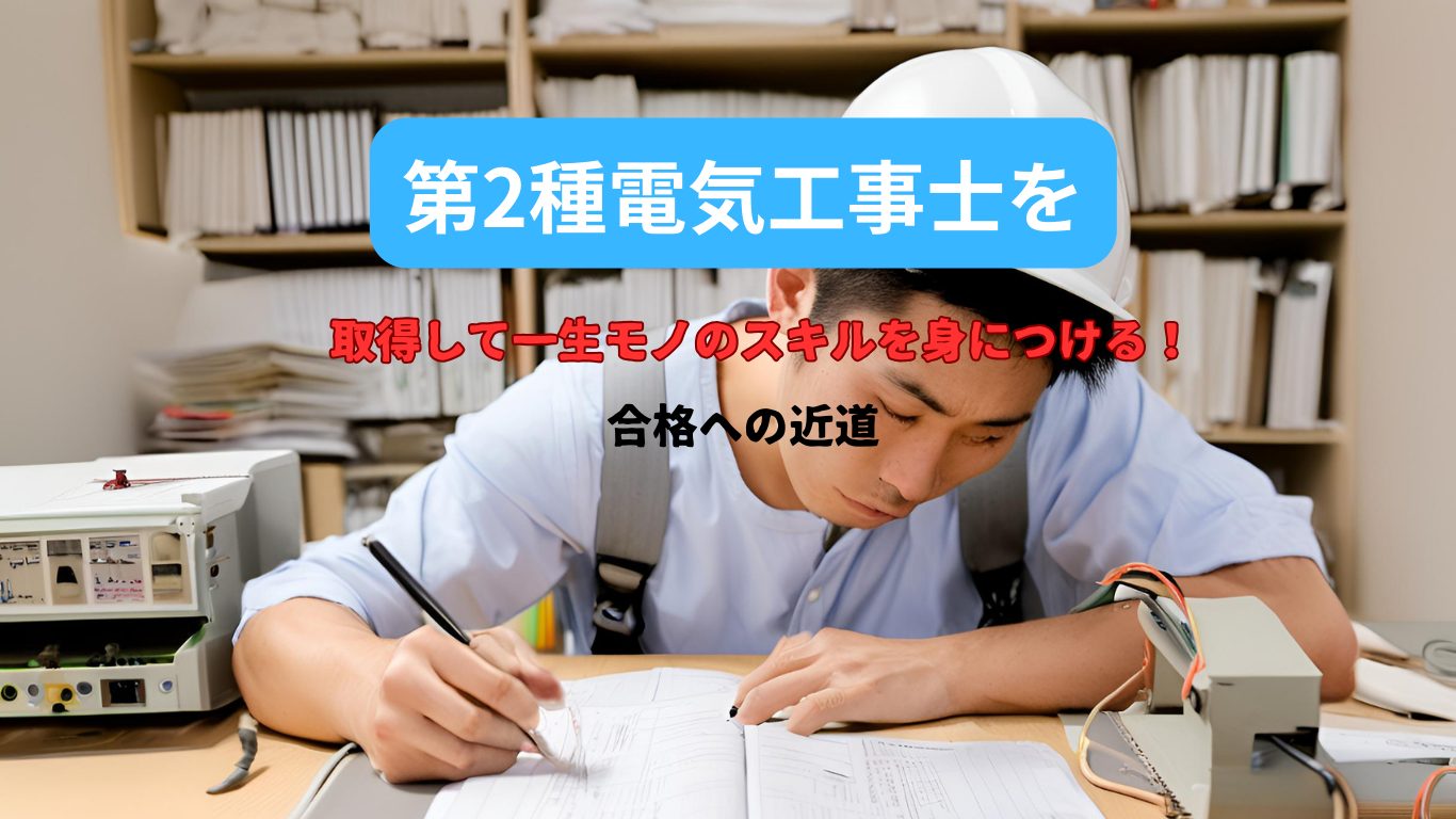 第二種電気工事士を取得して一生モノのスキルを身につける!合格への近道